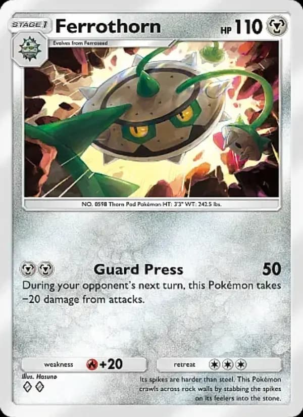 Ferrothorn — Mega Rising, Two Diamond