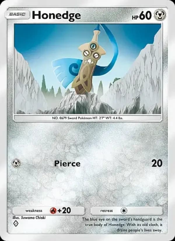 Honedge — Mega Rising, One Diamond