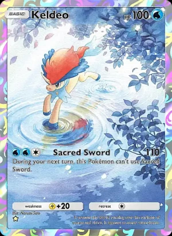Keldeo — Mega Rising, One Star
