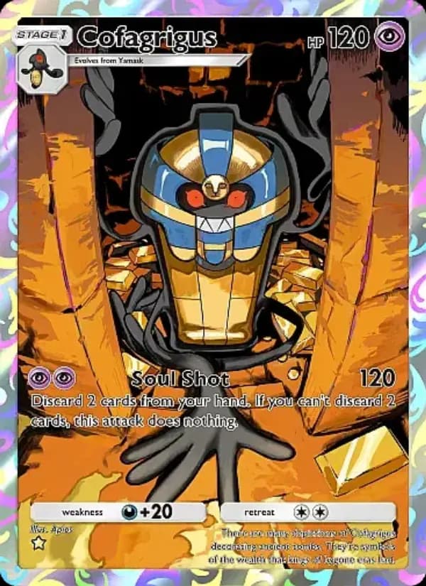 Cofagrigus — Mega Rising, One Star