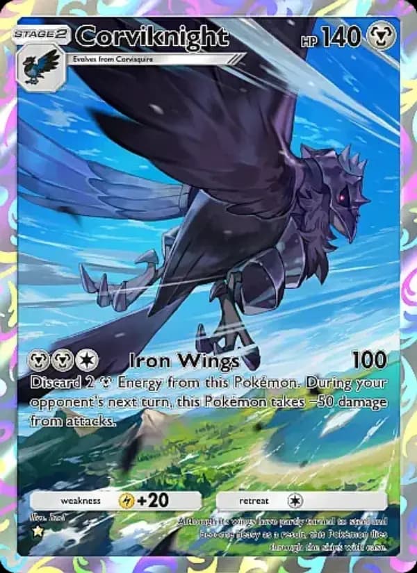 Corviknight — Mega Rising, One Star