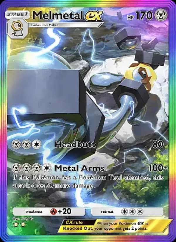 Melmetal ex — Mega Rising, Two Star