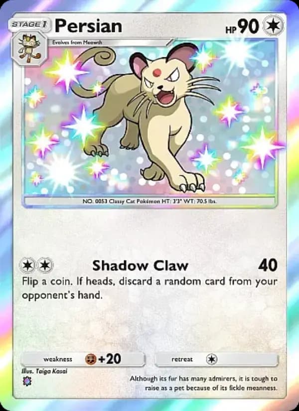 Persian — Mega Rising, One Shiny