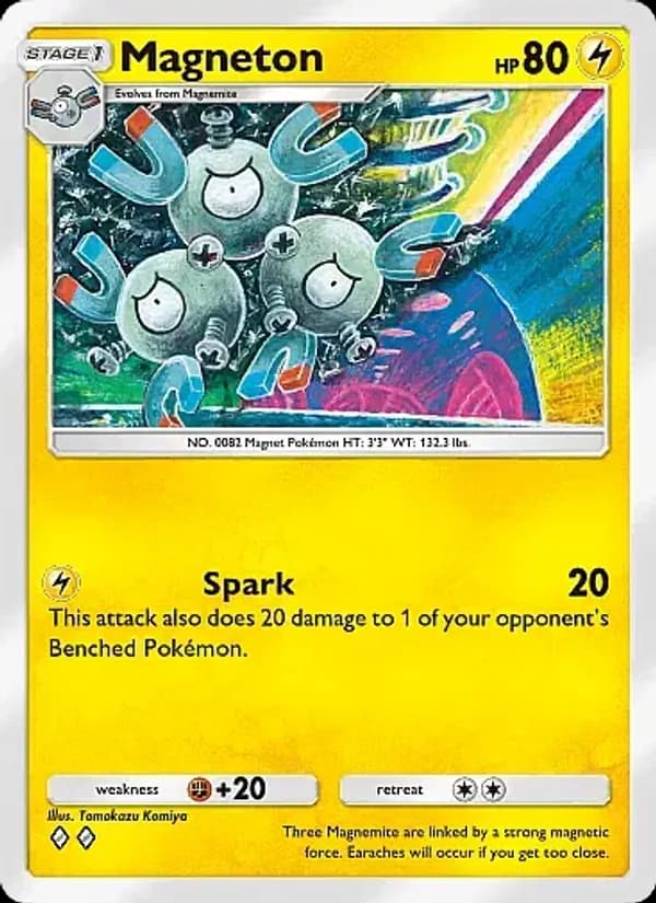Magneton — Crimson Blaze, Two Diamond