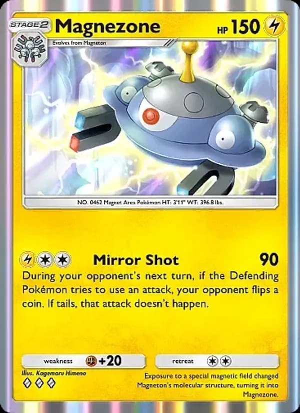 Magnezone — Crimson Blaze, Three Diamond