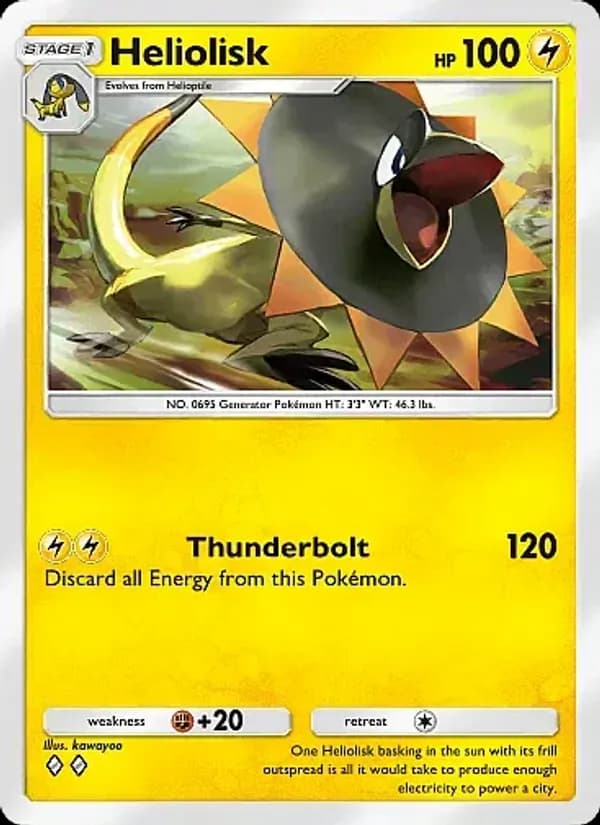 Heliolisk — Crimson Blaze, Two Diamond