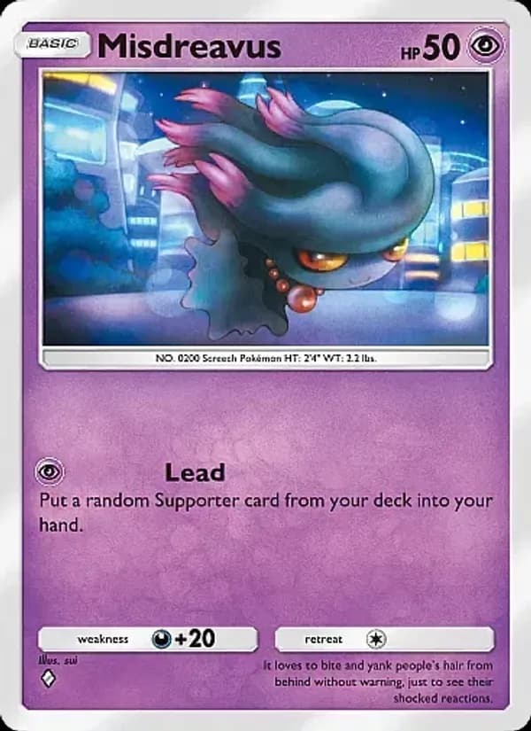 Misdreavus — Crimson Blaze, One Diamond