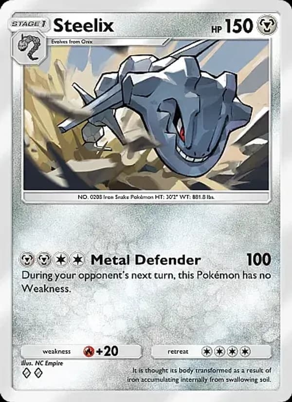 Steelix — Crimson Blaze, Two Diamond