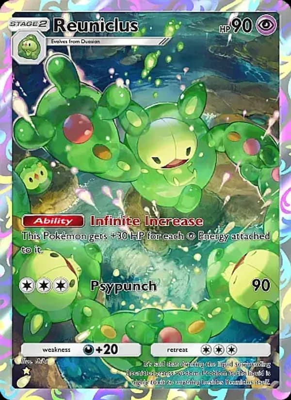 Reuniclus — Crimson Blaze, One Star