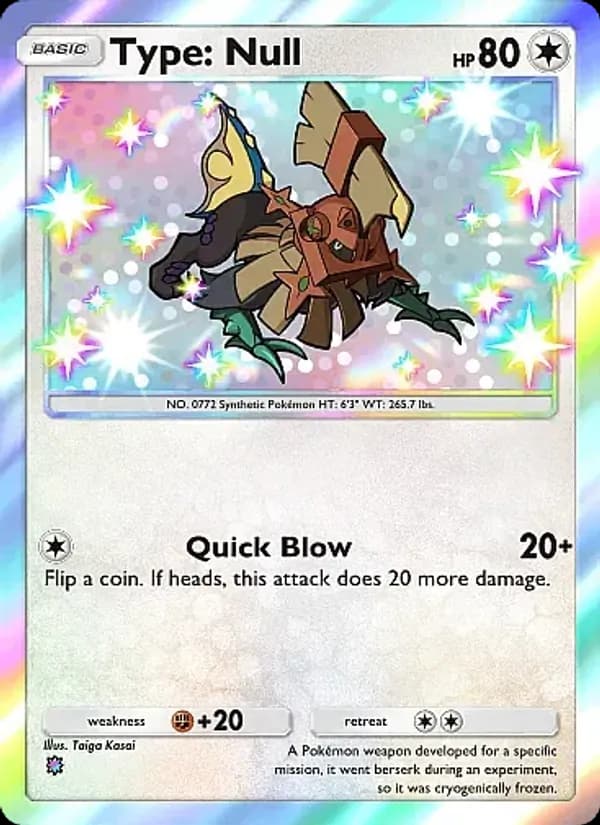 Type: Null — Crimson Blaze, One Shiny