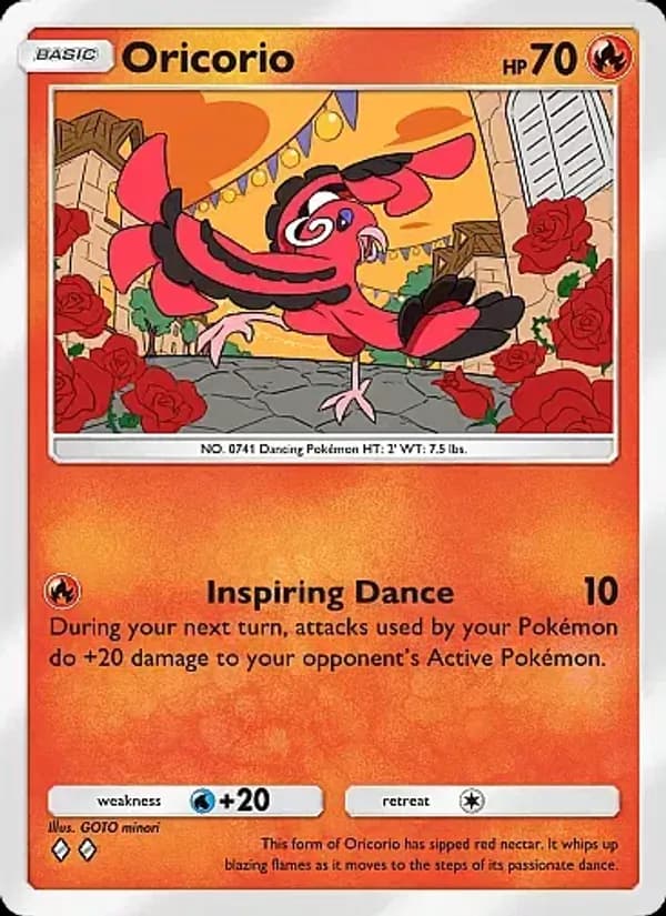 Oricorio — Fantastical Parade, Two Diamond