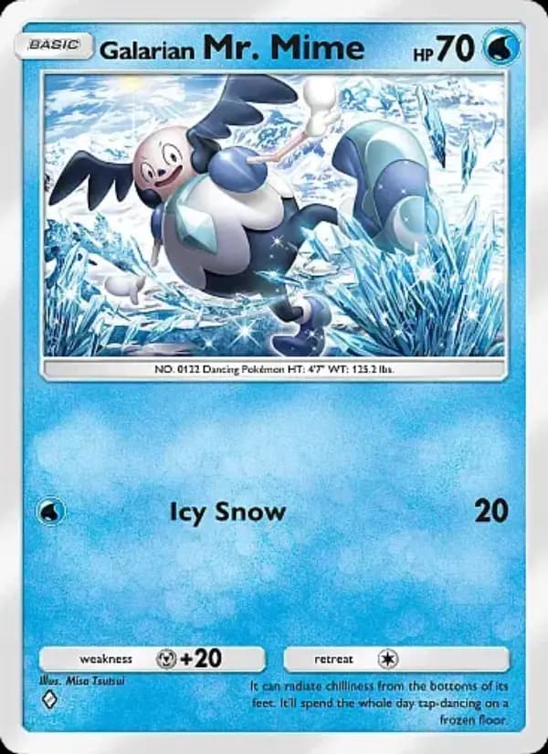 Galarian Mr. Mime — Fantastical Parade, One Diamond