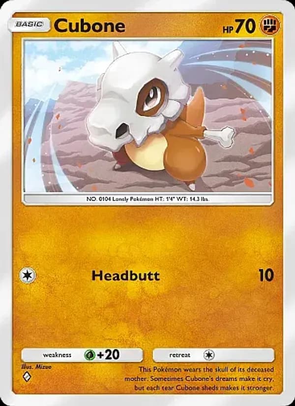 Cubone — Fantastical Parade, One Diamond