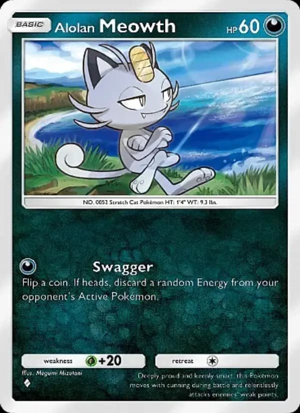 Alolan Meowth — Fantastical Parade, One Diamond