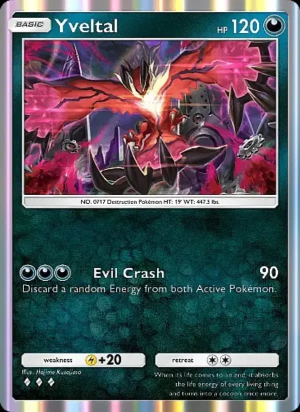 Yveltal — Fantastical Parade, Three Diamond