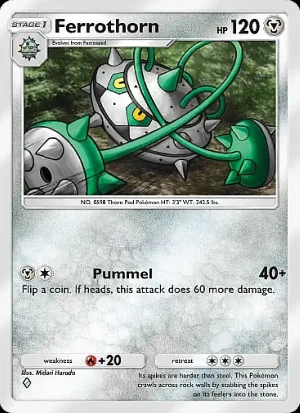 Ferrothorn — Fantastical Parade, One Diamond