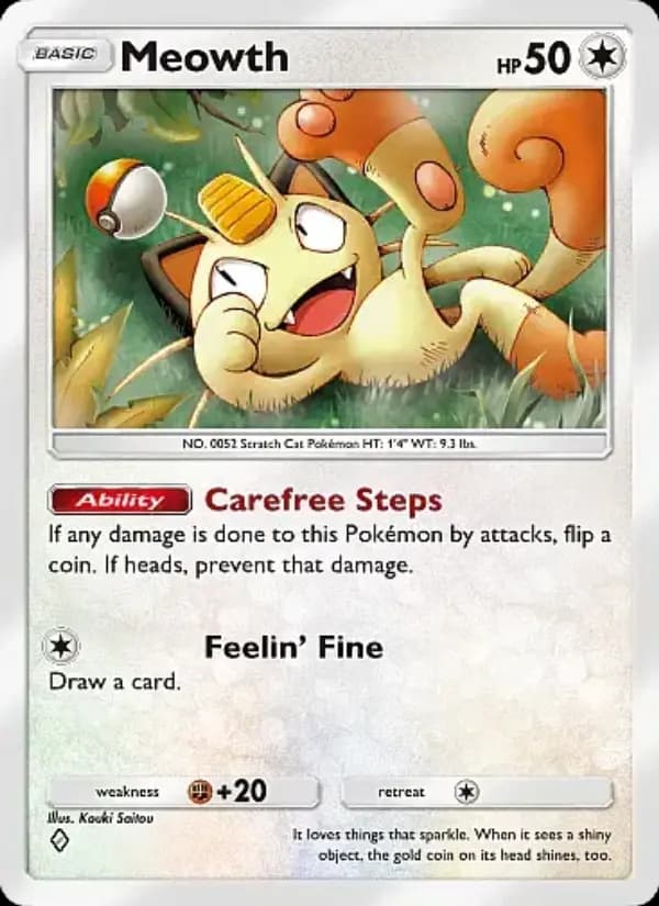 Meowth — Fantastical Parade, One Diamond