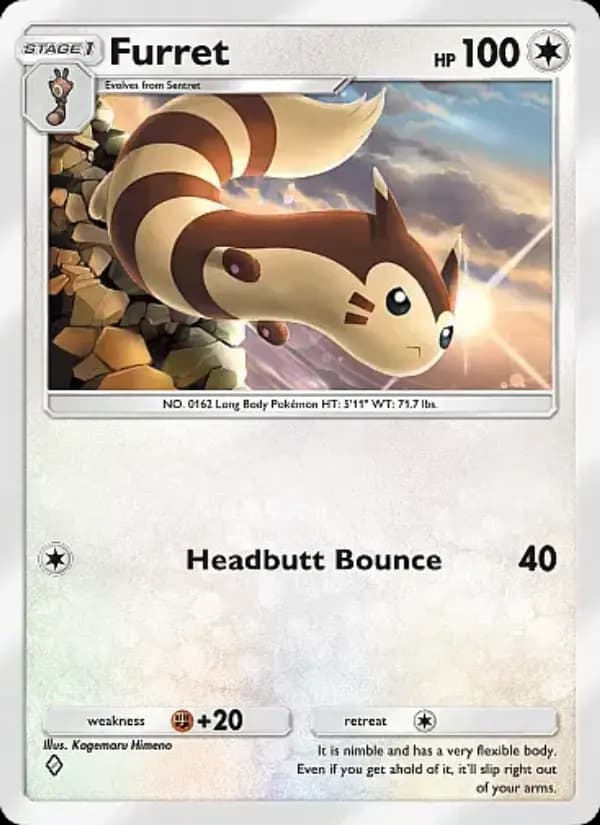 Furret — Fantastical Parade, One Diamond