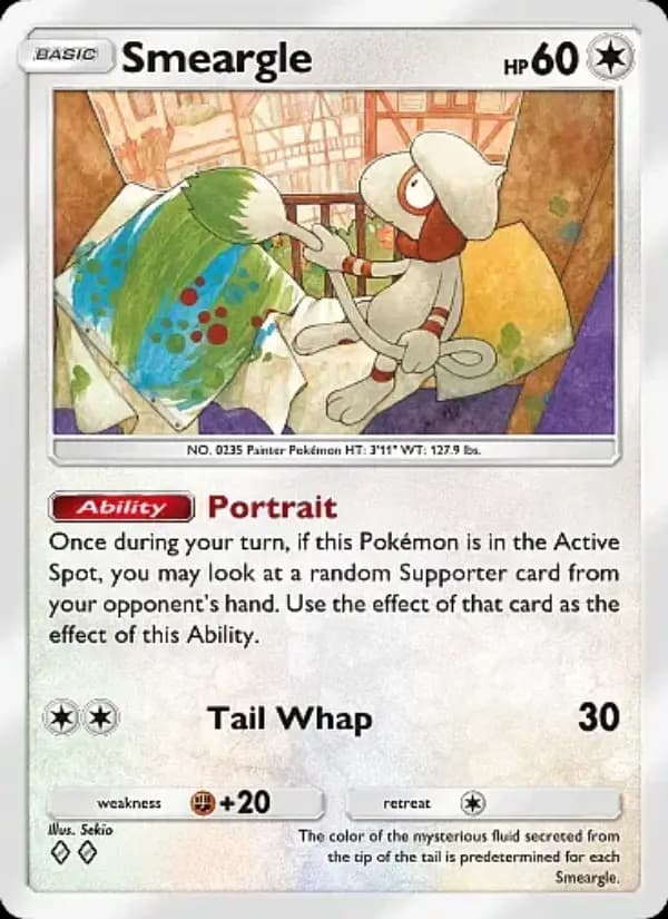 Smeargle — Fantastical Parade, Two Diamond