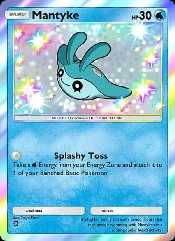 Mantyke — Fantastical Parade, One Shiny