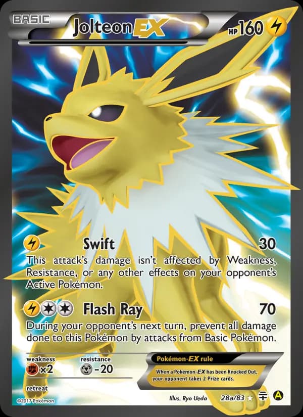 Jolteon EX — Generations, Ultra Rare