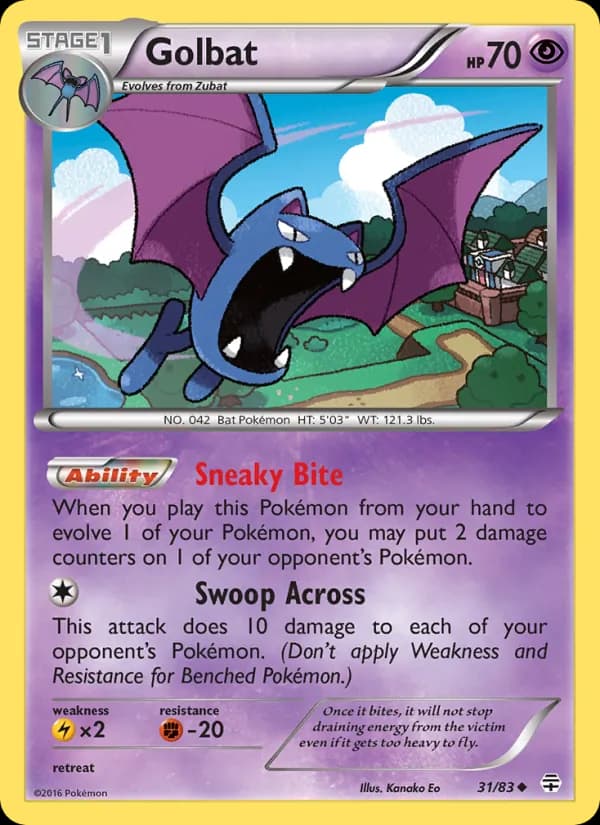 Golbat — Generations, Uncommon