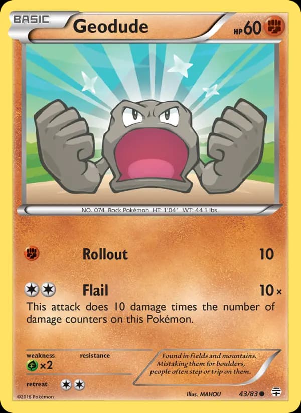 Geodude — Generations, Common