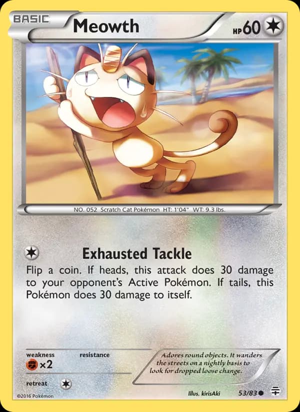 Meowth — Generations, Common