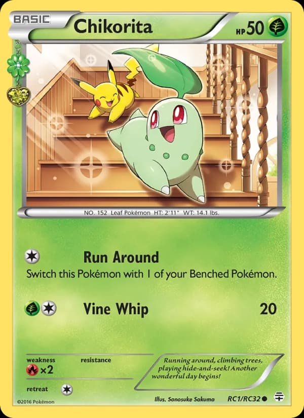 Chikorita — Generations, Common