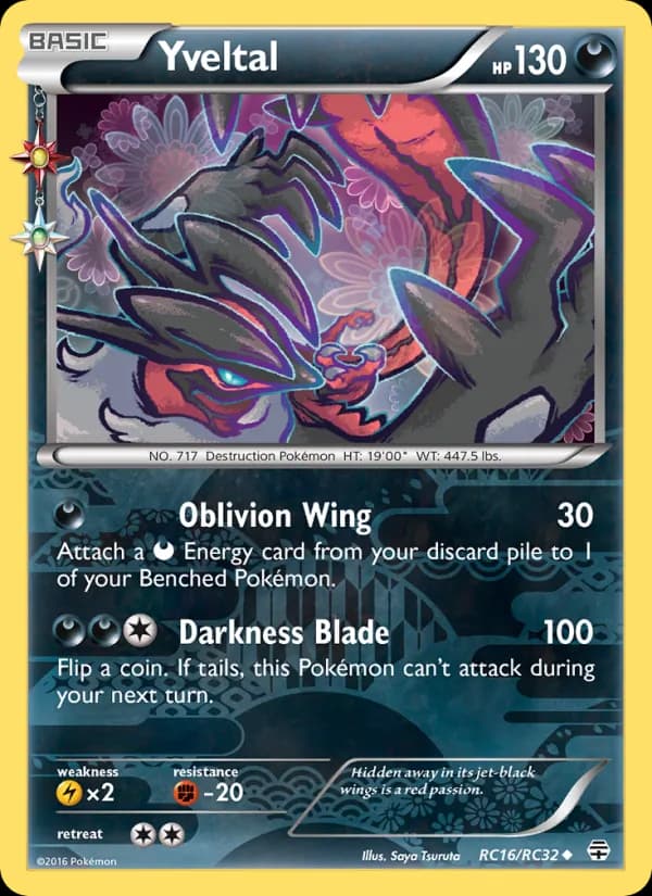 Yveltal — Generations, Uncommon