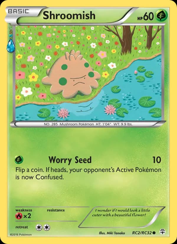 Shroomish — Generations, Common