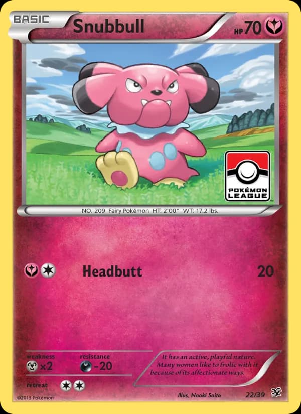 Snubbull — Kalos Starter Set, None