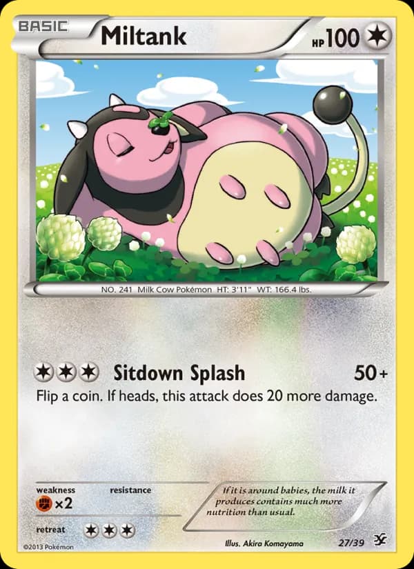 Miltank — Kalos Starter Set, None