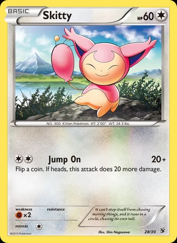 Skitty — Kalos Starter Set, None