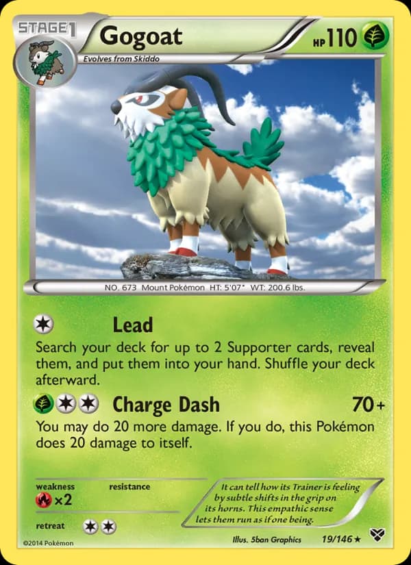 Gogoat — XY, Rare