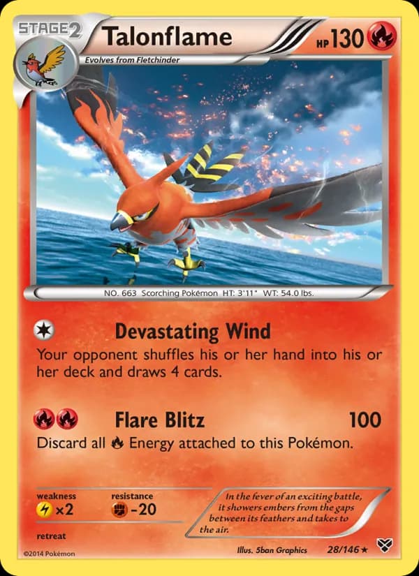 Talonflame — XY, Rare