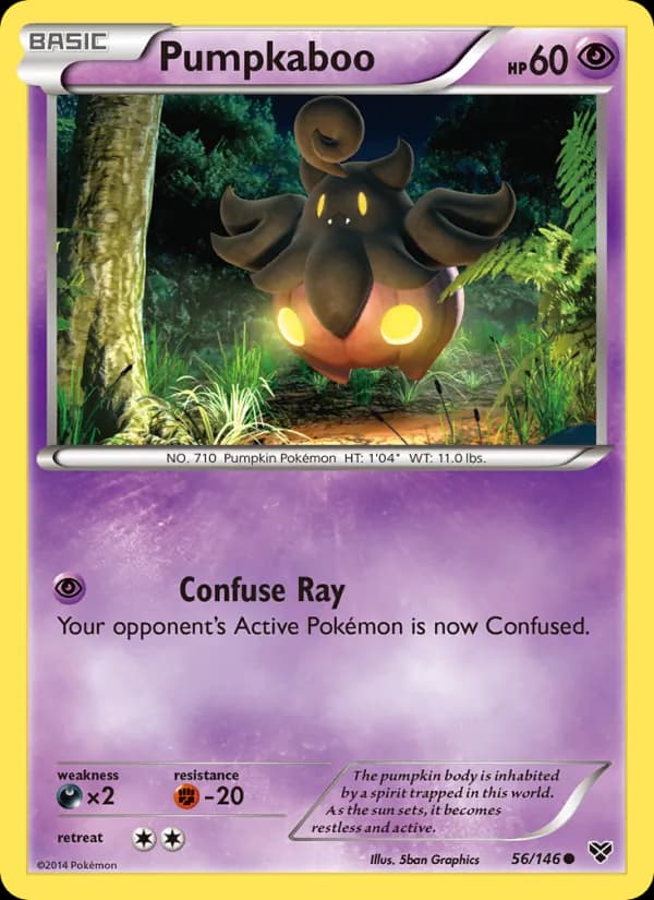 Pumpkaboo — XY, Common