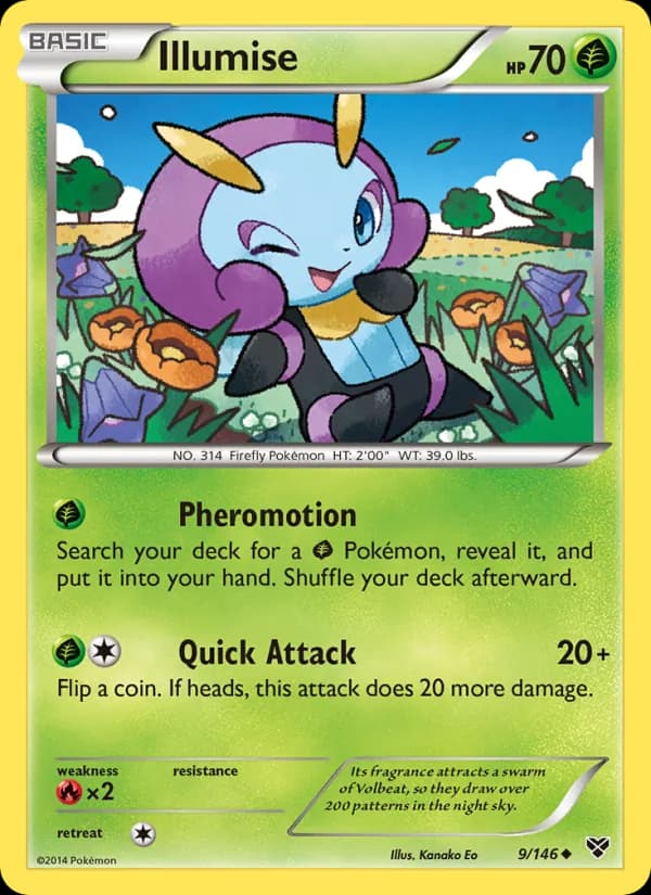Illumise — XY, Uncommon