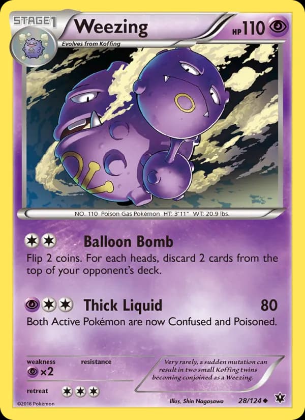 Weezing — Fates Collide, Uncommon