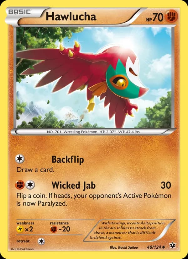 Hawlucha — Fates Collide, Uncommon