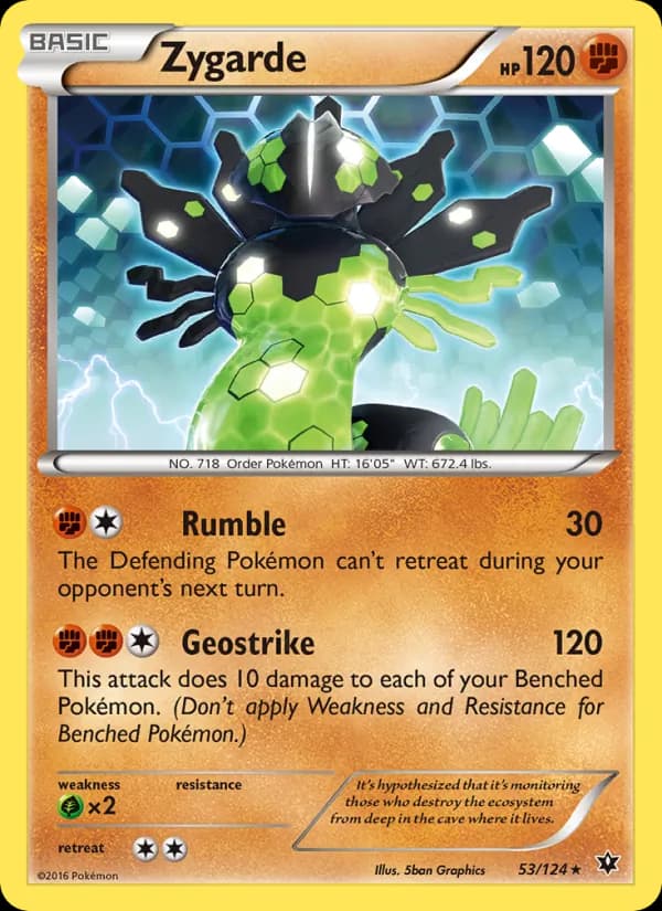 Zygarde — Fates Collide, Rare