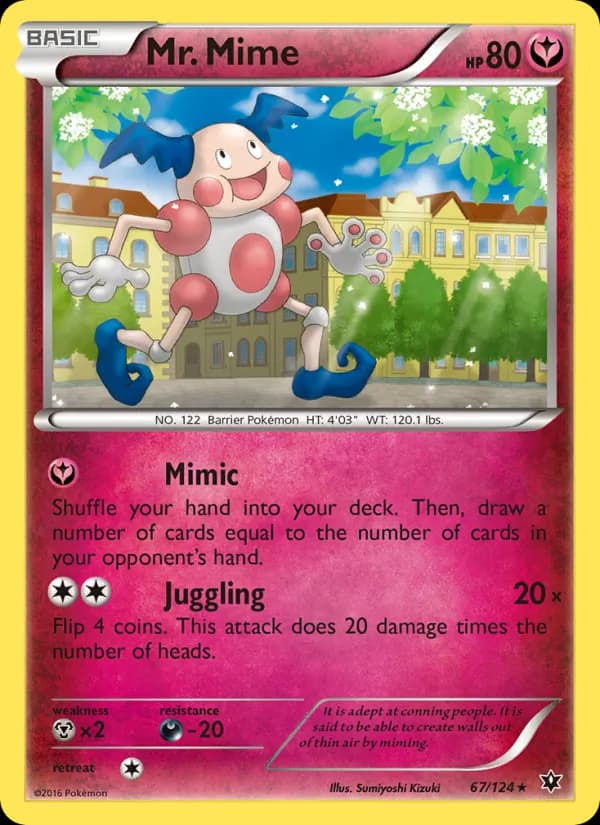 Mr. Mime — Fates Collide, Rare
