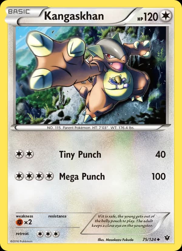 Kangaskhan — Fates Collide, Uncommon
