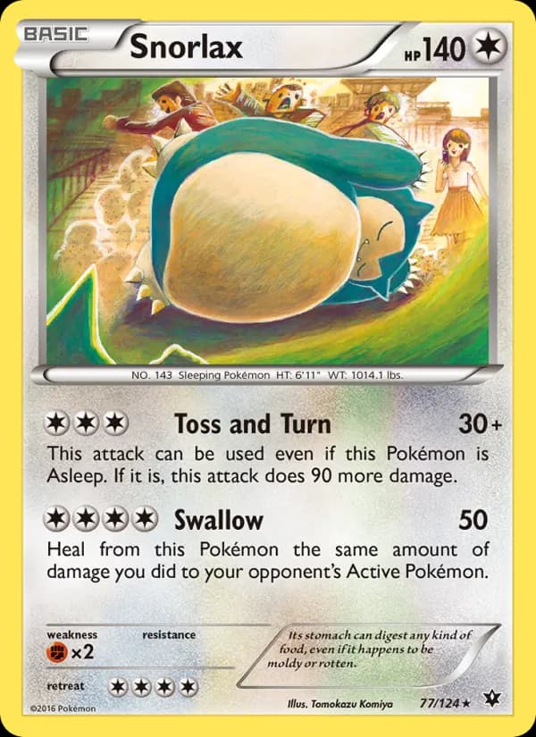 Snorlax — Fates Collide, Rare