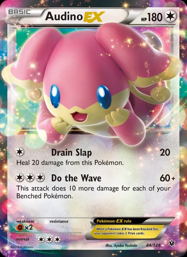 Audino EX — Fates Collide, Ultra Rare
