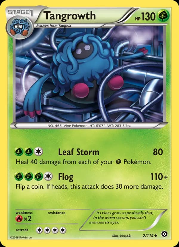 Tangrowth — Steam Siege, Uncommon