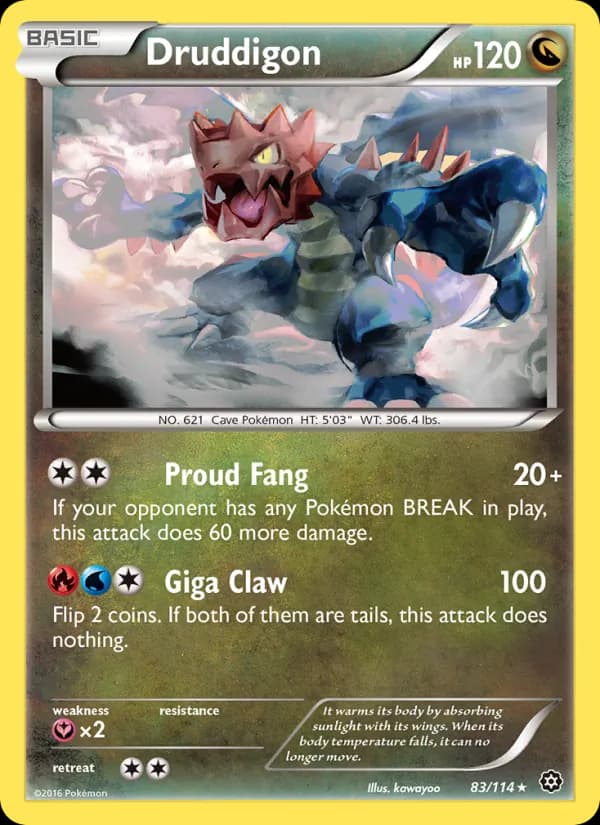 Druddigon — Steam Siege, Rare