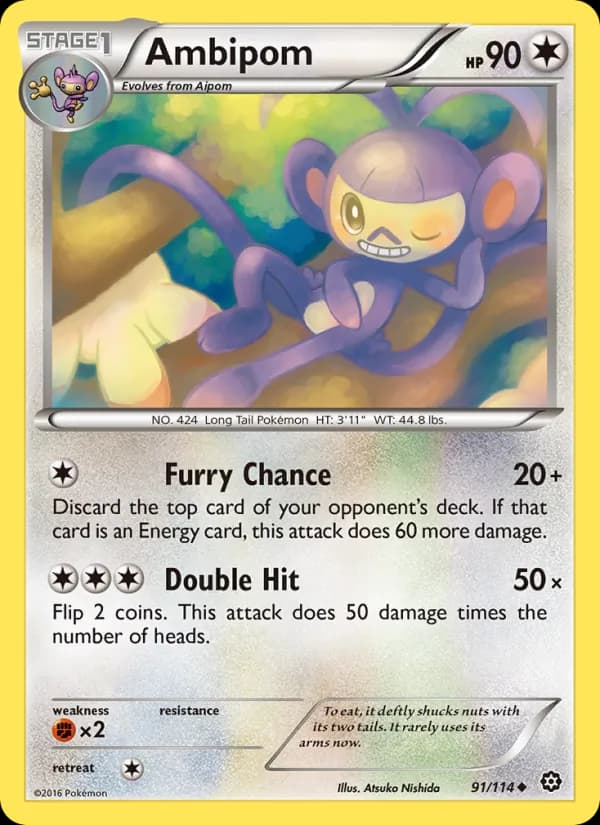 Ambipom — Steam Siege, Uncommon
