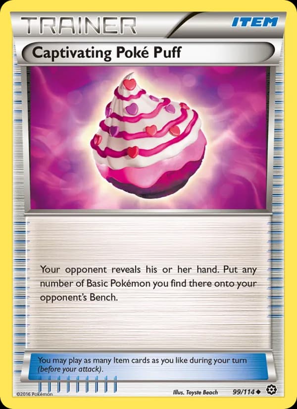 Captivating Poké Puff — Steam Siege, Uncommon