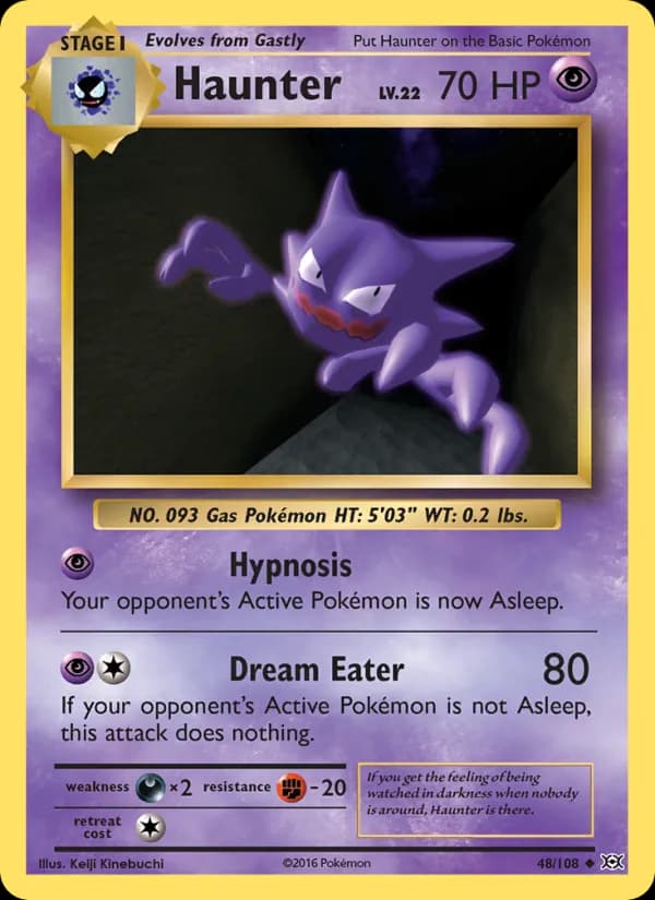 Haunter — Evolutions, Uncommon